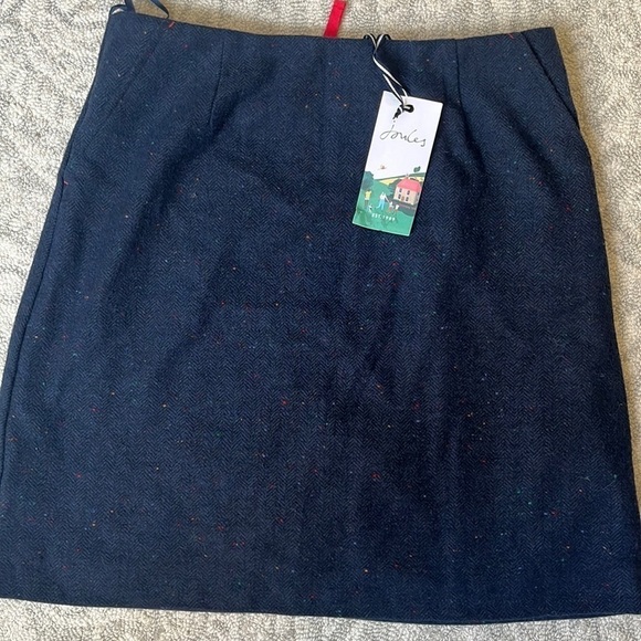 Joules Navy Mini Shirt Size 6 - Picture 1 of 9